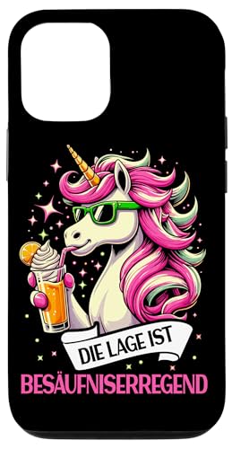 Die Lage ist besäufniserregend Einhorn Trinkerliebhaber Hülle für iPhone 12/12 Pro Die Lage ist besäufniserregend Einhorn Trinkerliebhaber Hülle für iPhone 12/12 Pro von Lustige Trinker Sprüche Sarkastische Zitate Humor