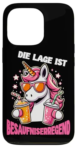 Die Lage ist besäufniserregend Einhorn Trinkerliebhaber Hülle für iPhone 13 Pro Die Lage ist besäufniserregend Einhorn Trinkerliebhaber Hülle für iPhone 13 Pro von Lustige Trinker Sprüche Sarkastische Zitate Humor