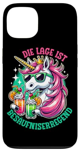 Die Lage ist besäufniserregend Einhorn Trinkerliebhaber Hülle für iPhone 13 Die Lage ist besäufniserregend Einhorn Trinkerliebhaber Hülle für iPhone 13 von Lustige Trinker Sprüche Sarkastische Zitate Humor