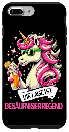 Die Lage ist besäufniserregend Einhorn Trinkerliebhaber Hülle für iPhone 7 Plus/8 Plus Die Lage ist besäufniserregend Einhorn Trinkerliebhaber Hülle für iPhone 7 Plus/8 Plus von Lustige Trinker Sprüche Sarkastische Zitate Humor