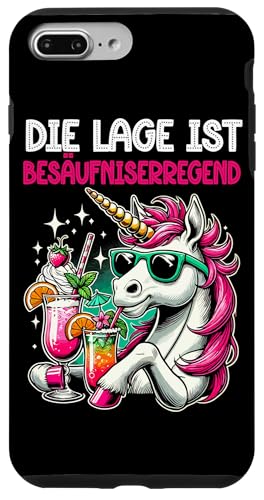 Die Lage ist besäufniserregend Einhorn Trinkerliebhaber Hülle für iPhone 7 Plus/8 Plus Die Lage ist besäufniserregend Einhorn Trinkerliebhaber Hülle für iPhone 7 Plus/8 Plus von Lustige Trinker Sprüche Sarkastische Zitate Humor