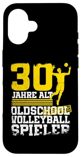 30. Geburtstag 30 Jahre Alt Volleyball Spieler Geburtstag Hülle für iPhone 16 30. Geburtstag 30 Jahre Alt Volleyball Spieler Geburtstag Hülle für iPhone 16 von Lustige Volleyball Spieler Geburtstagsdesigns
