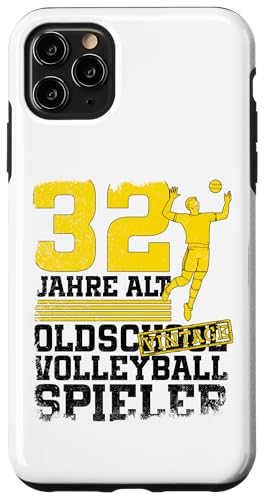 32. Geburtstag 32 Jahre Alt Volleyball Spieler Geburtstag Hülle für iPhone 11 Pro Max 32. Geburtstag 32 Jahre Alt Volleyball Spieler Geburtstag Hülle für iPhone 11 Pro Max von Lustige Volleyball Spieler Geburtstagsdesigns