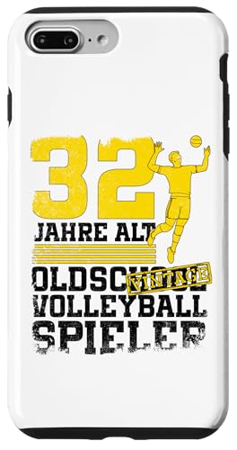32. Geburtstag 32 Jahre Alt Volleyball Spieler Geburtstag Hülle für iPhone 7 Plus/8 Plus 32. Geburtstag 32 Jahre Alt Volleyball Spieler Geburtstag Hülle für iPhone 7 Plus/8 Plus von Lustige Volleyball Spieler Geburtstagsdesigns