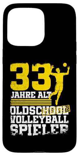 33. Geburtstag 33 Jahre Alt Volleyball Spieler Geburtstag Hülle für iPhone 15 Pro Max 33. Geburtstag 33 Jahre Alt Volleyball Spieler Geburtstag Hülle für iPhone 15 Pro Max von Lustige Volleyball Spieler Geburtstagsdesigns