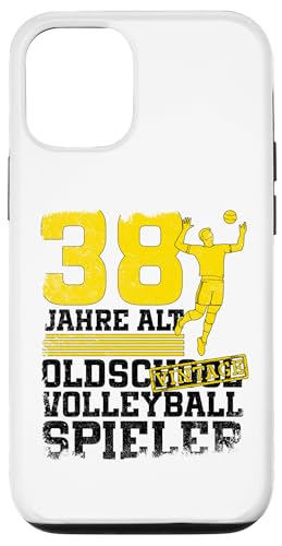 38. Geburtstag 38 Jahre Alt Volleyball Spieler Geburtstag Hülle für iPhone 12/12 Pro 38. Geburtstag 38 Jahre Alt Volleyball Spieler Geburtstag Hülle für iPhone 12/12 Pro von Lustige Volleyball Spieler Geburtstagsdesigns
