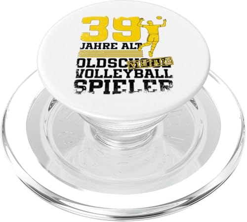 39. Geburtstag 39 Jahre Alt Volleyball Spieler Geburtstag PopSockets PopGrip für MagSafe 39. Geburtstag 39 Jahre Alt Volleyball Spieler Geburtstag PopSockets PopGrip für MagSafe von Lustige Volleyball Spieler Geburtstagsdesigns