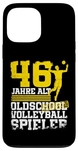 46. Geburtstag 46 Jahre Alt Volleyball Spieler Geburtstag Hülle für iPhone 13 Pro Max 46. Geburtstag 46 Jahre Alt Volleyball Spieler Geburtstag Hülle für iPhone 13 Pro Max von Lustige Volleyball Spieler Geburtstagsdesigns