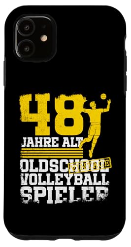48. Geburtstag 48 Jahre Alt Volleyball Spieler Geburtstag Hülle für iPhone 11 48. Geburtstag 48 Jahre Alt Volleyball Spieler Geburtstag Hülle für iPhone 11 von Lustige Volleyball Spieler Geburtstagsdesigns