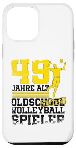 49. Geburtstag 49 Jahre Alt Volleyball Spieler Geburtstag Hülle für iPhone 12 Pro Max 49. Geburtstag 49 Jahre Alt Volleyball Spieler Geburtstag Hülle für iPhone 12 Pro Max von Lustige Volleyball Spieler Geburtstagsdesigns