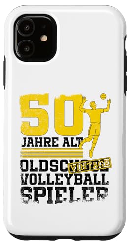 50. Geburtstag 50 Jahre Alt Volleyball Spieler Geburtstag Hülle für iPhone 11 50. Geburtstag 50 Jahre Alt Volleyball Spieler Geburtstag Hülle für iPhone 11 von Lustige Volleyball Spieler Geburtstagsdesigns