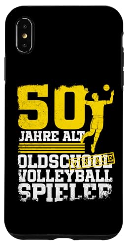 50. Geburtstag 50 Jahre Alt Volleyball Spieler Geburtstag Hülle für iPhone XS Max 50. Geburtstag 50 Jahre Alt Volleyball Spieler Geburtstag Hülle für iPhone XS Max von Lustige Volleyball Spieler Geburtstagsdesigns