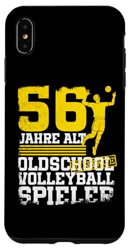 56. Geburtstag 56 Jahre Alt Volleyball Spieler Geburtstag Hülle für iPhone XS Max 56. Geburtstag 56 Jahre Alt Volleyball Spieler Geburtstag Hülle für iPhone XS Max von Lustige Volleyball Spieler Geburtstagsdesigns