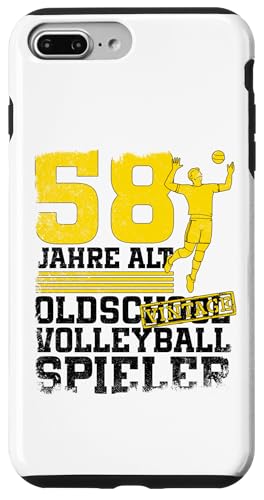 58. Geburtstag 58 Jahre Alt Volleyball Spieler Geburtstag Hülle für iPhone 7 Plus/8 Plus 58. Geburtstag 58 Jahre Alt Volleyball Spieler Geburtstag Hülle für iPhone 7 Plus/8 Plus von Lustige Volleyball Spieler Geburtstagsdesigns