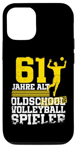 61. Geburtstag 61 Jahre Alt Volleyball Spieler Geburtstag Hülle für iPhone 12/12 Pro 61. Geburtstag 61 Jahre Alt Volleyball Spieler Geburtstag Hülle für iPhone 12/12 Pro von Lustige Volleyball Spieler Geburtstagsdesigns