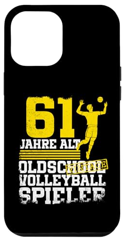 61. Geburtstag 61 Jahre Alt Volleyball Spieler Geburtstag Hülle für iPhone 12 Pro Max 61. Geburtstag 61 Jahre Alt Volleyball Spieler Geburtstag Hülle für iPhone 12 Pro Max von Lustige Volleyball Spieler Geburtstagsdesigns
