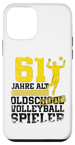 61. Geburtstag 61 Jahre Alt Volleyball Spieler Geburtstag Hülle für iPhone 12 mini 61. Geburtstag 61 Jahre Alt Volleyball Spieler Geburtstag Hülle für iPhone 12 mini von Lustige Volleyball Spieler Geburtstagsdesigns