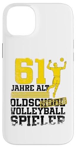 61. Geburtstag 61 Jahre Alt Volleyball Spieler Geburtstag Hülle für iPhone 14 Plus 61. Geburtstag 61 Jahre Alt Volleyball Spieler Geburtstag Hülle für iPhone 14 Plus von Lustige Volleyball Spieler Geburtstagsdesigns