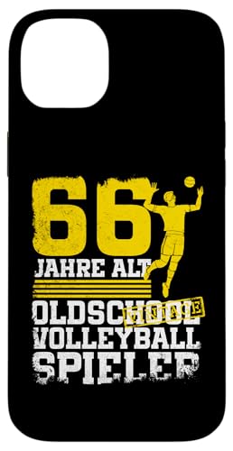 66. Geburtstag 66 Jahre Alt Volleyball Spieler Geburtstag Hülle für iPhone 14 Plus 66. Geburtstag 66 Jahre Alt Volleyball Spieler Geburtstag Hülle für iPhone 14 Plus von Lustige Volleyball Spieler Geburtstagsdesigns