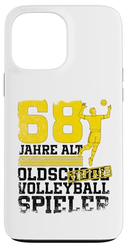68. Geburtstag 68 Jahre Alt Volleyball Spieler Geburtstag Hülle für iPhone 13 Pro Max 68. Geburtstag 68 Jahre Alt Volleyball Spieler Geburtstag Hülle für iPhone 13 Pro Max von Lustige Volleyball Spieler Geburtstagsdesigns