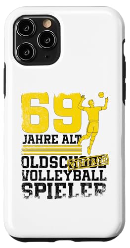 69. Geburtstag 69 Jahre Alt Volleyball Spieler Geburtstag Hülle für iPhone 11 Pro 69. Geburtstag 69 Jahre Alt Volleyball Spieler Geburtstag Hülle für iPhone 11 Pro von Lustige Volleyball Spieler Geburtstagsdesigns