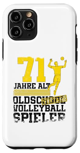 71. Geburtstag 71 Jahre Alt Volleyball Spieler Geburtstag Hülle für iPhone 11 Pro 71. Geburtstag 71 Jahre Alt Volleyball Spieler Geburtstag Hülle für iPhone 11 Pro von Lustige Volleyball Spieler Geburtstagsdesigns
