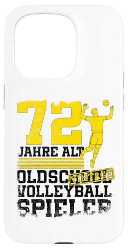72. Geburtstag 72 Jahre Alt Volleyball Spieler Geburtstag Hülle für iPhone 15 Pro 72. Geburtstag 72 Jahre Alt Volleyball Spieler Geburtstag Hülle für iPhone 15 Pro von Lustige Volleyball Spieler Geburtstagsdesigns