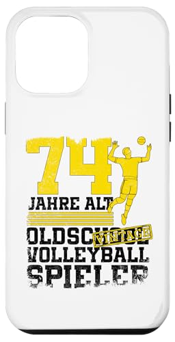 74. Geburtstag 74 Jahre Alt Volleyball Spieler Geburtstag Hülle für iPhone 12 Pro Max 74. Geburtstag 74 Jahre Alt Volleyball Spieler Geburtstag Hülle für iPhone 12 Pro Max von Lustige Volleyball Spieler Geburtstagsdesigns