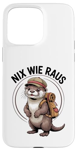Nix wie raus nichts wie weg Wandern Abenteuer mit Otter Hülle für iPhone 15 Pro Max Nix wie raus nichts wie weg Wandern Abenteuer mit Otter Hülle für iPhone 15 Pro Max von Lustige Wandermotive mit Tieren