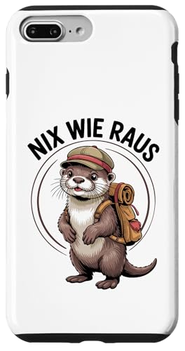 Nix wie raus nichts wie weg Wandern Abenteuer mit Otter Hülle für iPhone 7 Plus/8 Plus Nix wie raus nichts wie weg Wandern Abenteuer mit Otter Hülle für iPhone 7 Plus/8 Plus von Lustige Wandermotive mit Tieren