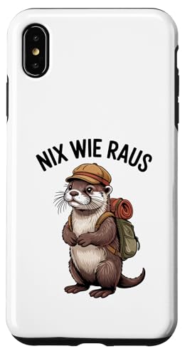 Nix wie raus nichts wie weg Wandern Abenteuer mit Otter Hülle für iPhone XS Max Nix wie raus nichts wie weg Wandern Abenteuer mit Otter Hülle für iPhone XS Max von Lustige Wandermotive mit Tieren