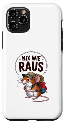Nix wie weg - nichts wie raus Wandern Abenteuer mit Maus Hülle für iPhone 11 Pro Nix wie weg - nichts wie raus Wandern Abenteuer mit Maus Hülle für iPhone 11 Pro von Lustige Wandermotive mit Tieren
