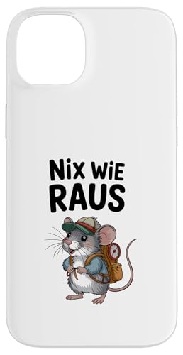Nix wie weg - nichts wie raus Wandern Abenteuer mit Maus Hülle für iPhone 14 Plus Nix wie weg - nichts wie raus Wandern Abenteuer mit Maus Hülle für iPhone 14 Plus von Lustige Wandermotive mit Tieren