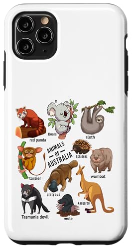 Australische Tierausbildung Zoologie Tiere Australiens Hülle für iPhone 11 Pro Max Australische Tierausbildung Zoologie Tiere Australiens Hülle für iPhone 11 Pro Max von Lustige australische Tiere Blumengrafiken