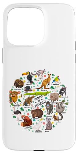 Australische Tierausbildung Zoologie Tiere Australiens Hülle für iPhone 15 Pro Max Australische Tierausbildung Zoologie Tiere Australiens Hülle für iPhone 15 Pro Max von Lustige australische Tiere Blumengrafiken