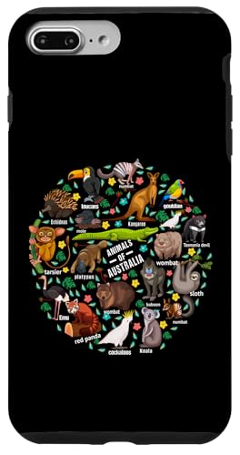 Australische Tierausbildung Zoologie Tiere Australiens Hülle für iPhone 7 Plus/8 Plus Australische Tierausbildung Zoologie Tiere Australiens Hülle für iPhone 7 Plus/8 Plus von Lustige australische Tiere Blumengrafiken