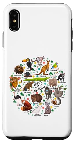 Australische Tierausbildung Zoologie Tiere Australiens Hülle für iPhone XS Max Australische Tierausbildung Zoologie Tiere Australiens Hülle für iPhone XS Max von Lustige australische Tiere Blumengrafiken