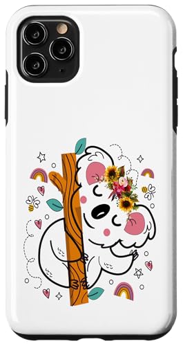 Australisches Tier Koala mit Blumen florale Koala -Liebhaber Hülle für iPhone 11 Pro Max Australisches Tier Koala mit Blumen florale Koala -Liebhaber Hülle für iPhone 11 Pro Max von Lustige australische Tiere Blumengrafiken
