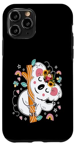 Australisches Tier Koala mit Blumen florale Koala -Liebhaber Hülle für iPhone 11 Pro Australisches Tier Koala mit Blumen florale Koala -Liebhaber Hülle für iPhone 11 Pro von Lustige australische Tiere Blumengrafiken