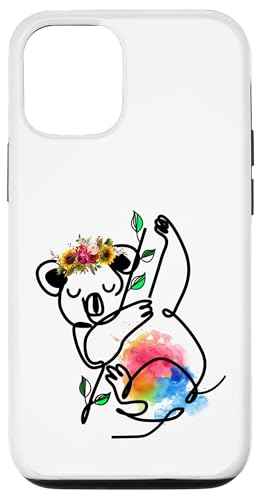 Australisches Tier Koala mit Blumen florale Koala -Liebhaber Hülle für iPhone 12/12 Pro Australisches Tier Koala mit Blumen florale Koala -Liebhaber Hülle für iPhone 12/12 Pro von Lustige australische Tiere Blumengrafiken