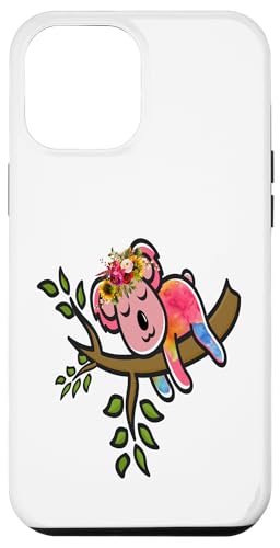 Australisches Tier Koala mit Blumen florale Koala -Liebhaber Hülle für iPhone 12 Pro Max Australisches Tier Koala mit Blumen florale Koala -Liebhaber Hülle für iPhone 12 Pro Max von Lustige australische Tiere Blumengrafiken