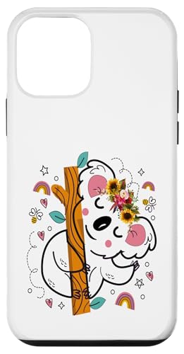 Australisches Tier Koala mit Blumen florale Koala -Liebhaber Hülle für iPhone 12 mini Australisches Tier Koala mit Blumen florale Koala -Liebhaber Hülle für iPhone 12 mini von Lustige australische Tiere Blumengrafiken