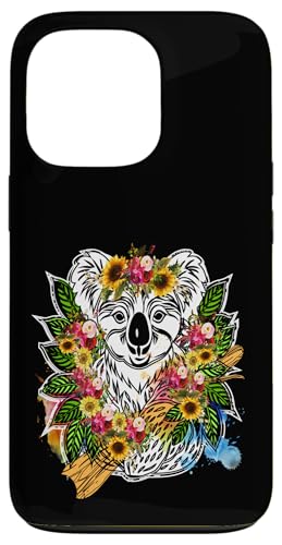 Australisches Tier Koala mit Blumen florale Koala -Liebhaber Hülle für iPhone 13 Pro Australisches Tier Koala mit Blumen florale Koala -Liebhaber Hülle für iPhone 13 Pro von Lustige australische Tiere Blumengrafiken