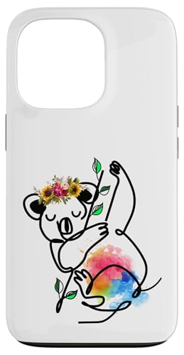 Australisches Tier Koala mit Blumen florale Koala -Liebhaber Hülle für iPhone 13 Pro Australisches Tier Koala mit Blumen florale Koala -Liebhaber Hülle für iPhone 13 Pro von Lustige australische Tiere Blumengrafiken