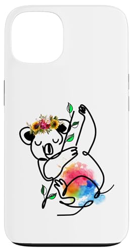 Australisches Tier Koala mit Blumen florale Koala -Liebhaber Hülle für iPhone 13 Australisches Tier Koala mit Blumen florale Koala -Liebhaber Hülle für iPhone 13 von Lustige australische Tiere Blumengrafiken