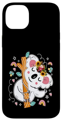 Australisches Tier Koala mit Blumen florale Koala -Liebhaber Hülle für iPhone 14 Plus Australisches Tier Koala mit Blumen florale Koala -Liebhaber Hülle für iPhone 14 Plus von Lustige australische Tiere Blumengrafiken