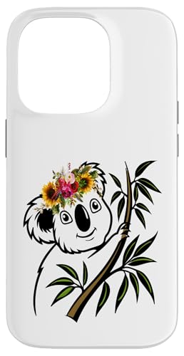 Australisches Tier Koala mit Blumen florale Koala -Liebhaber Hülle für iPhone 14 Pro Australisches Tier Koala mit Blumen florale Koala -Liebhaber Hülle für iPhone 14 Pro von Lustige australische Tiere Blumengrafiken