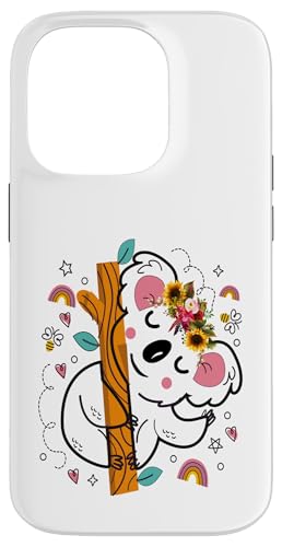 Australisches Tier Koala mit Blumen florale Koala -Liebhaber Hülle für iPhone 14 Pro Australisches Tier Koala mit Blumen florale Koala -Liebhaber Hülle für iPhone 14 Pro von Lustige australische Tiere Blumengrafiken