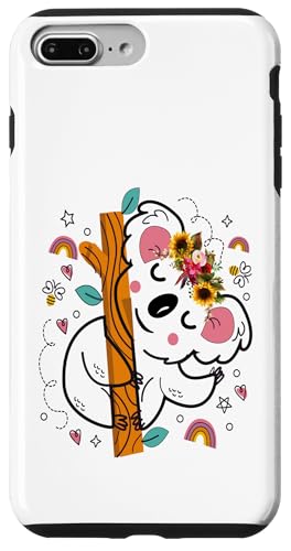 Australisches Tier Koala mit Blumen florale Koala -Liebhaber Hülle für iPhone 7 Plus/8 Plus Australisches Tier Koala mit Blumen florale Koala -Liebhaber Hülle für iPhone 7 Plus/8 Plus von Lustige australische Tiere Blumengrafiken