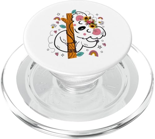 Australisches Tier Koala mit Blumen florale Koala -Liebhaber PopSockets PopGrip für MagSafe Australisches Tier Koala mit Blumen florale Koala -Liebhaber PopSockets PopGrip für MagSafe von Lustige australische Tiere Blumengrafiken